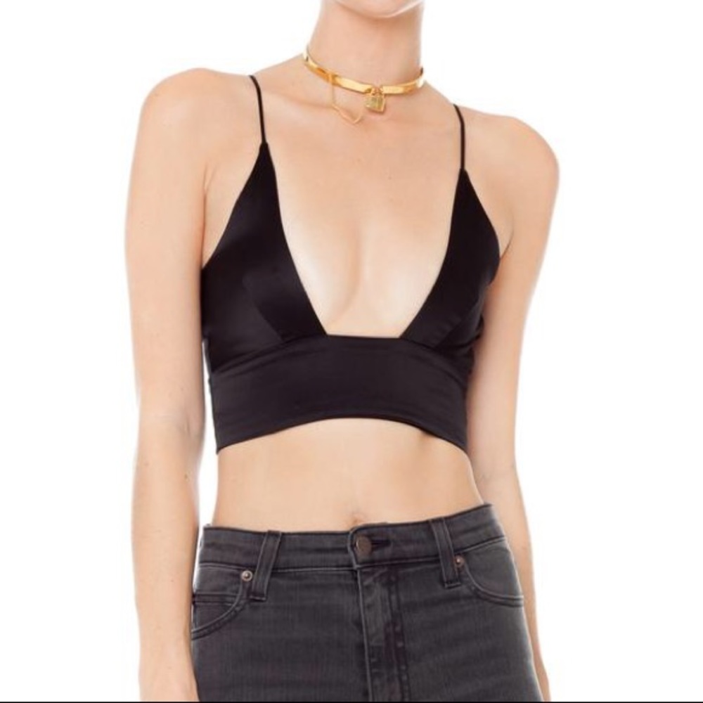Are You Am I Silk Elara Crop Top
